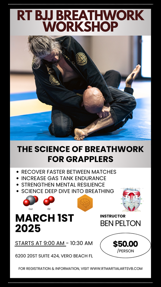 RT BJJ BREATHWORK
WORKSHOP