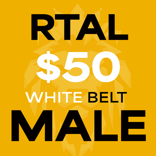 TICKETS RTAL MALE WHITE BELT ADULT