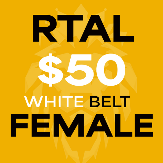TICKETS RTAL FEMALE WHITE BELT ADULT