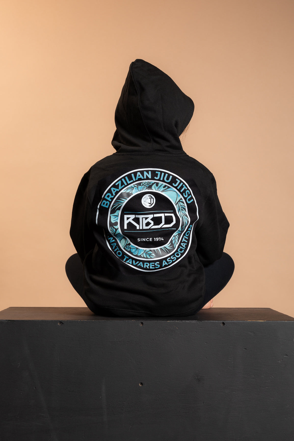 RT KIDS SWEATSHIRT BLACK & GREEN