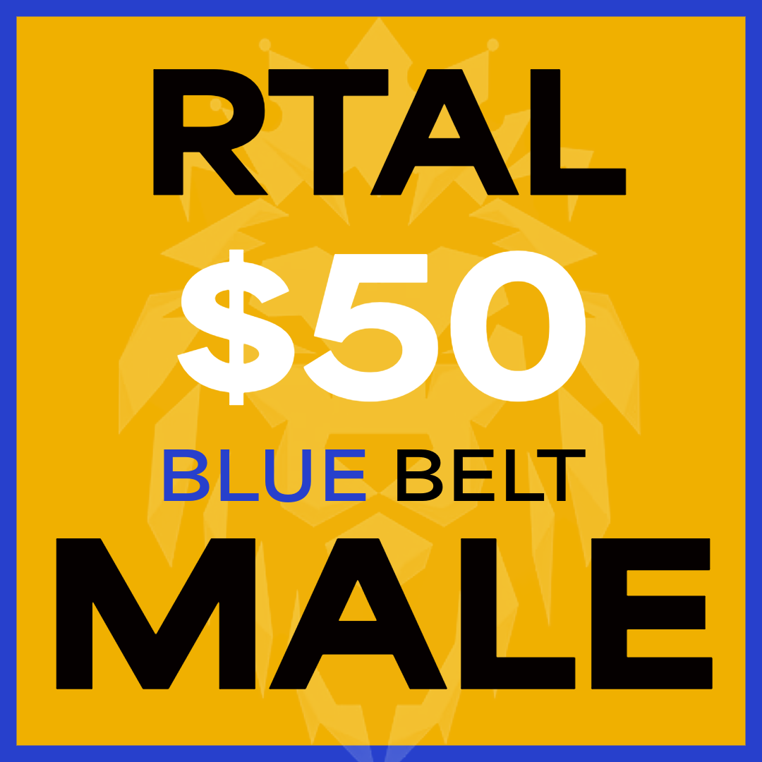 TICKETS RTAL MALE BLUE BELT ADULT