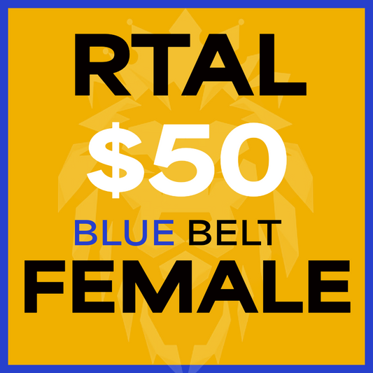 TICKETS RTAL FEMALE BLUE BELT ADULT